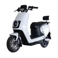 Moto eléctrica Green Rider Whisper, 1000W, autonomía 60 km, velocidad 45 km/h, batería 60V 20Ah, blanco