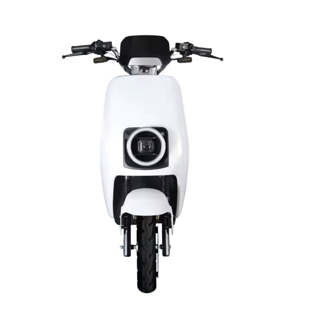 Imagen 2 del producto Moto eléctrica Green Rider Whisper, 1000W, autonomía 60 km, velocidad 45 km/h, batería 60V 20Ah, blanco