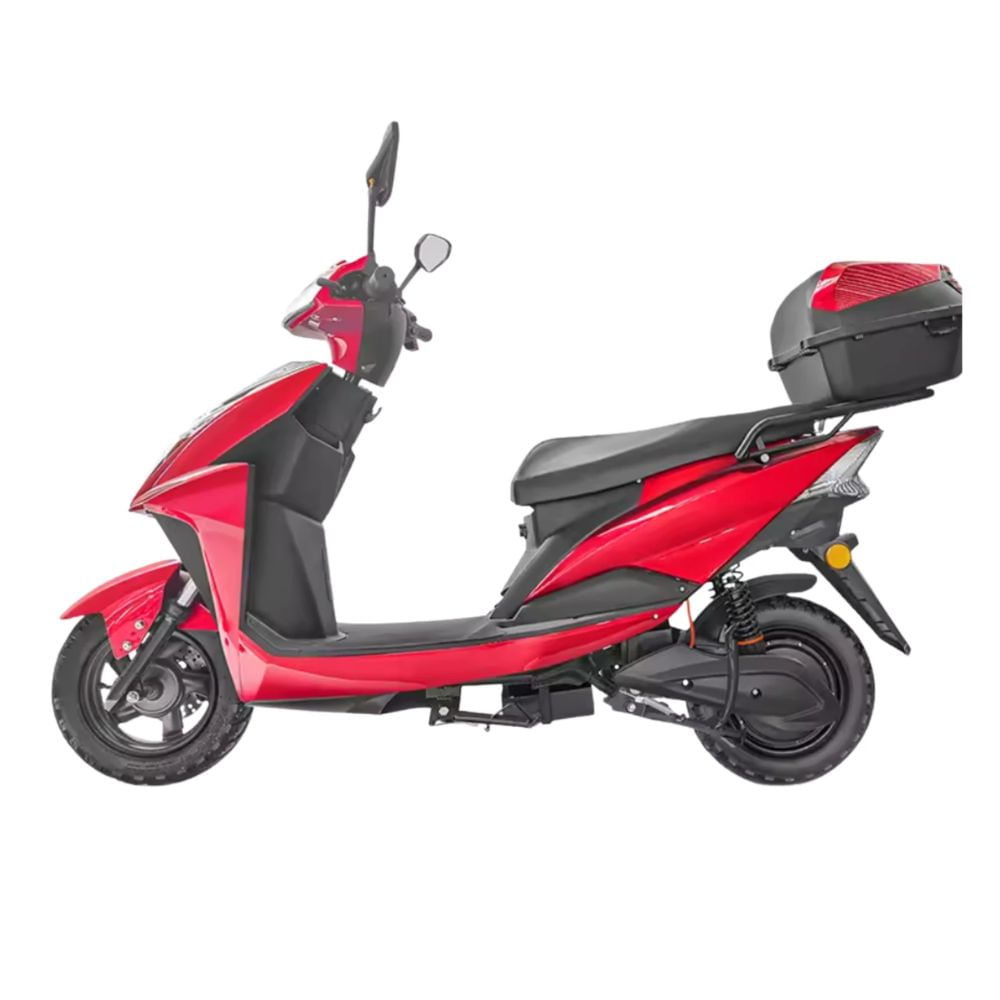 Imagen 2 del producto Moto eléctrica Phyton 1000W, velocidad 55 km/h, autonomía 50 km, batería 60V 20Ah, deportiva, rojo