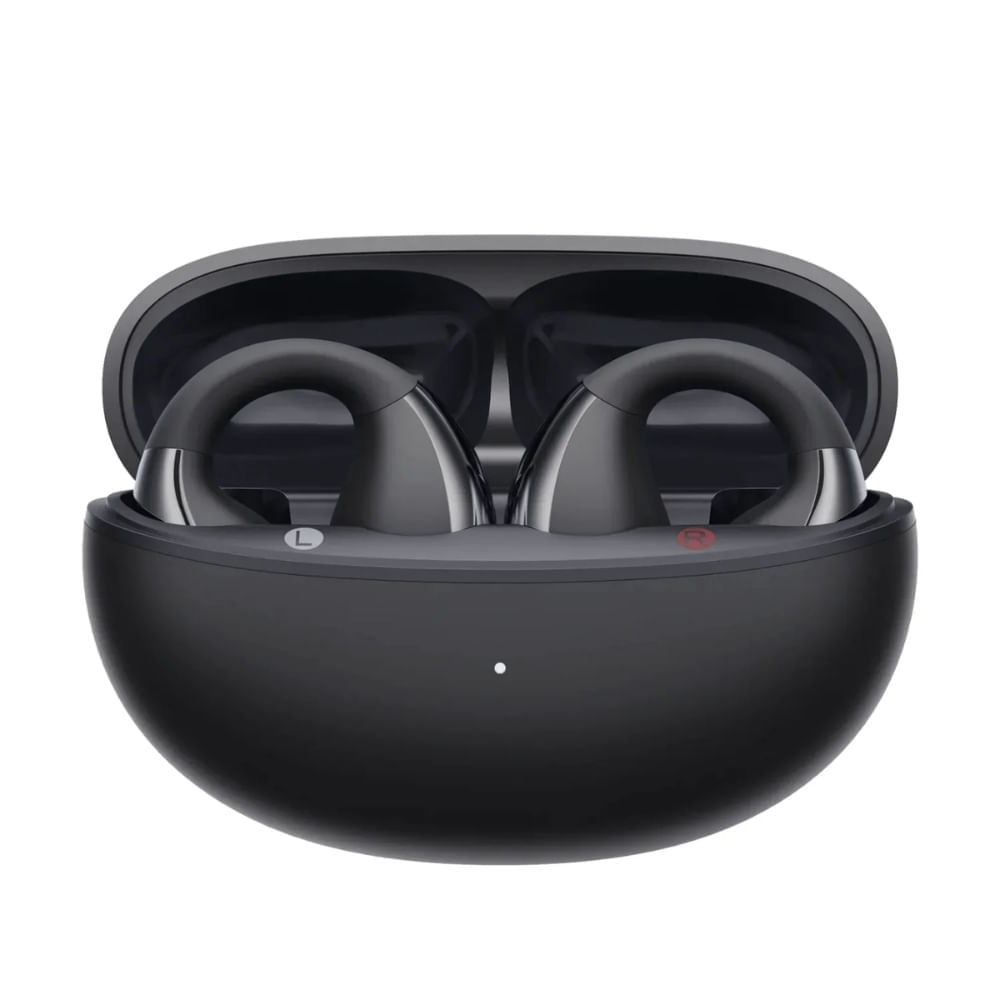 Audífonos bluetooth True Wireless QCY Crossky C30, cancelación de ruido hasta 25 horas con estuche de carga, negro