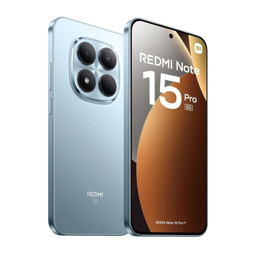 Imagen 2 del producto Celular Xiaomi Redmi Note 15 Pro 5G 512GB, 8GB RAM, cámara trasera 200MP y frontal 20MP, 6.83"", azul