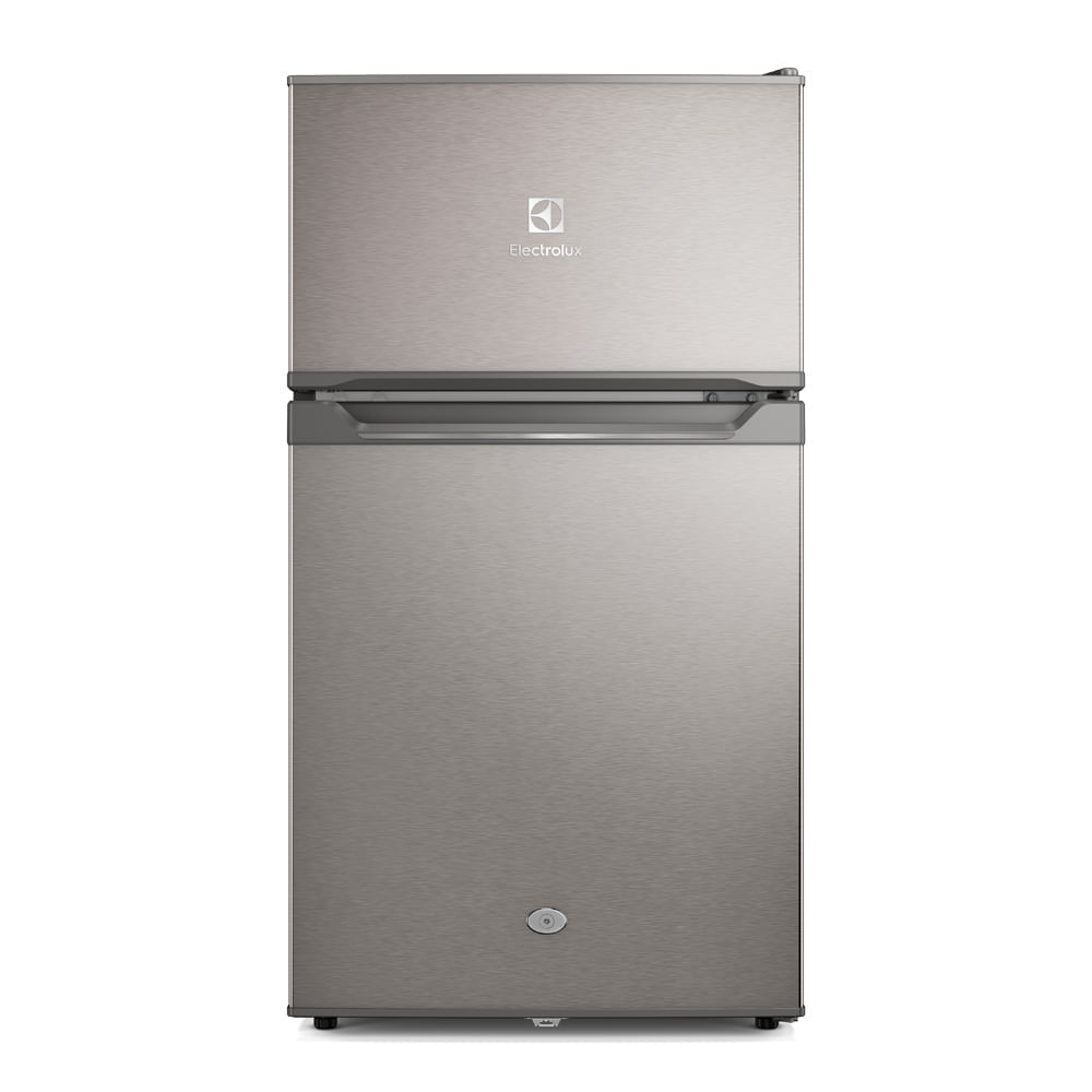 Frigobar Electrolux ERT95S2P5AS 83L Frost, con congelador superior, gris