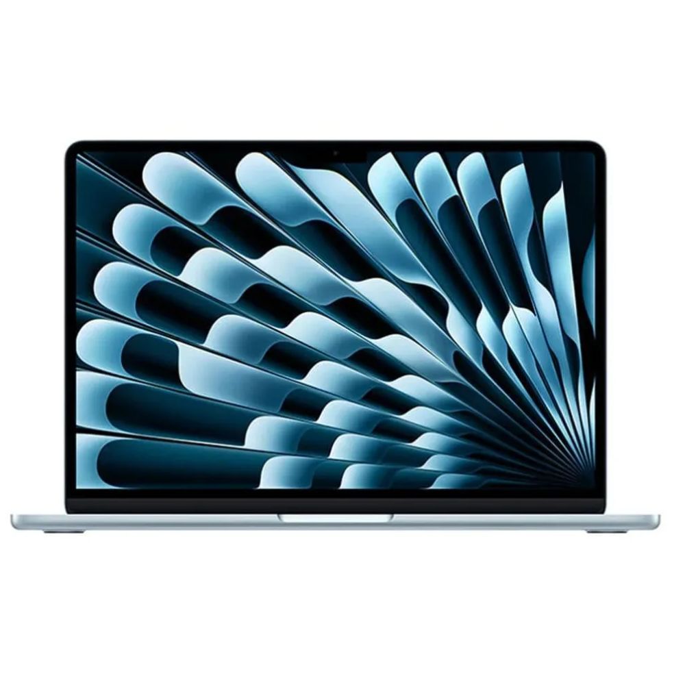 MacBook Air 13.6" Apple M4, 256GB SSD, 16GB RAM, macOS, pantalla Liquid Retina, ultraligera, sky blue