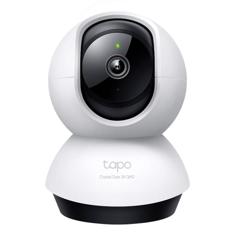 Cámara de seguridad Tapo 360°, Wi-Fi, resolución 4MP, visión nocturna, detección de movimiento, blanco