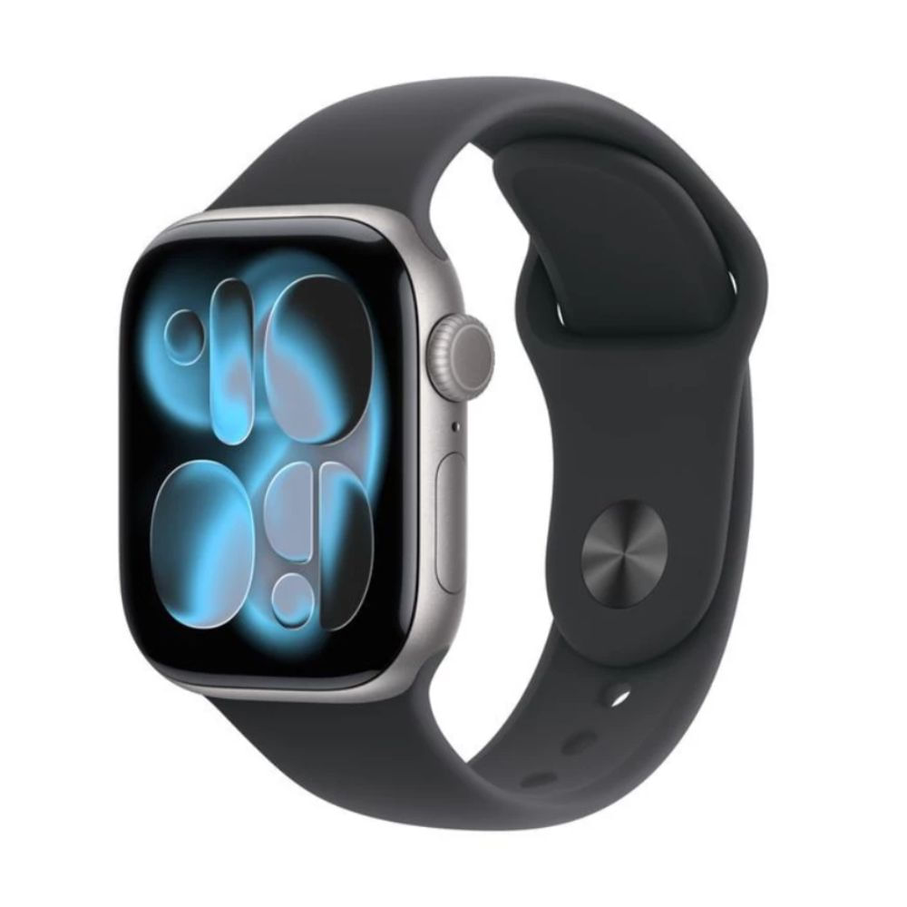 Apple Watch Series 11 42mm/OLED, resistente al agua hasta 50 m, batería hasta 24 horas, apps de salud, correa M/L, gris espacial