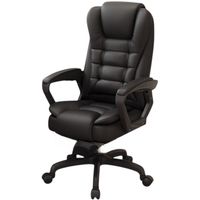 PREVENTA: Silla de oficina ergonómica ajustable, reclinable con ruedas silenciosas, cojines PU para hogar y oficina