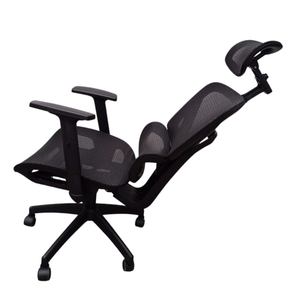 Imagen 2 del producto PREVENTA: Silla de oficina ergonómica Plus con respaldo transpirable, apoyabrazos ajustables