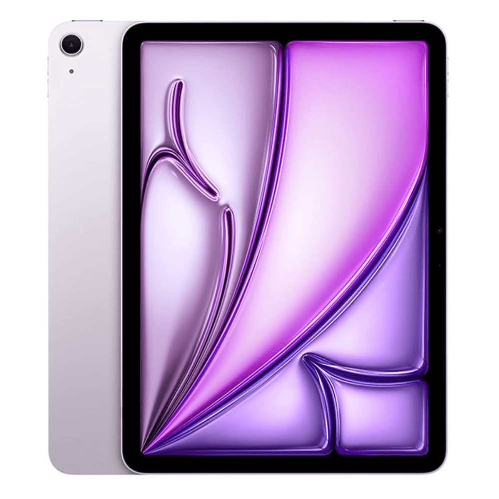 iPad Air M4 11" 128GB, 12GB RAM, cámara principal 12MP y frontal 12MP, batería larga duración, procesador M4, purple