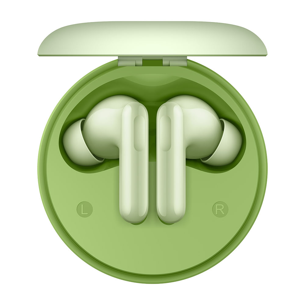 Imagen 2 del producto Audífonos bluetooth True Wireless Honor A PRO, resistente al agua IP54, cancelación de ruido, con micrófono, hasta 42 horas de reproducción, verde