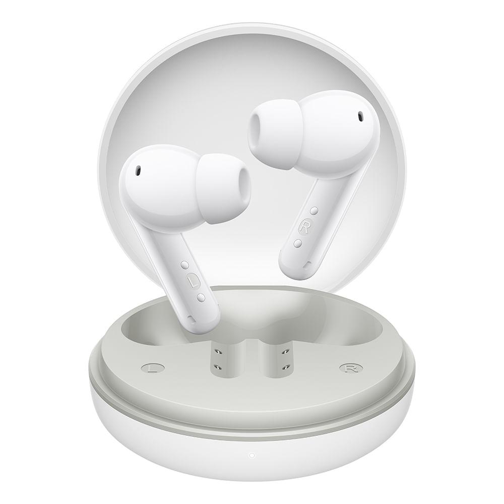 Audífonos bluetooth True Wireless Honor A PRO, resistente al agua IP54, cancelación de ruido, con micrófono, hasta 42 horas de reproducción, blanco