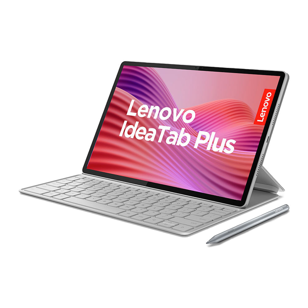 Tablet Lenovo Idea Tab Plus 12.1" 256GB, 8GB RAM, cámara principal 13MP y frontal 8MP, 10200 mAh, MediaTek Dimensity 6400, grey