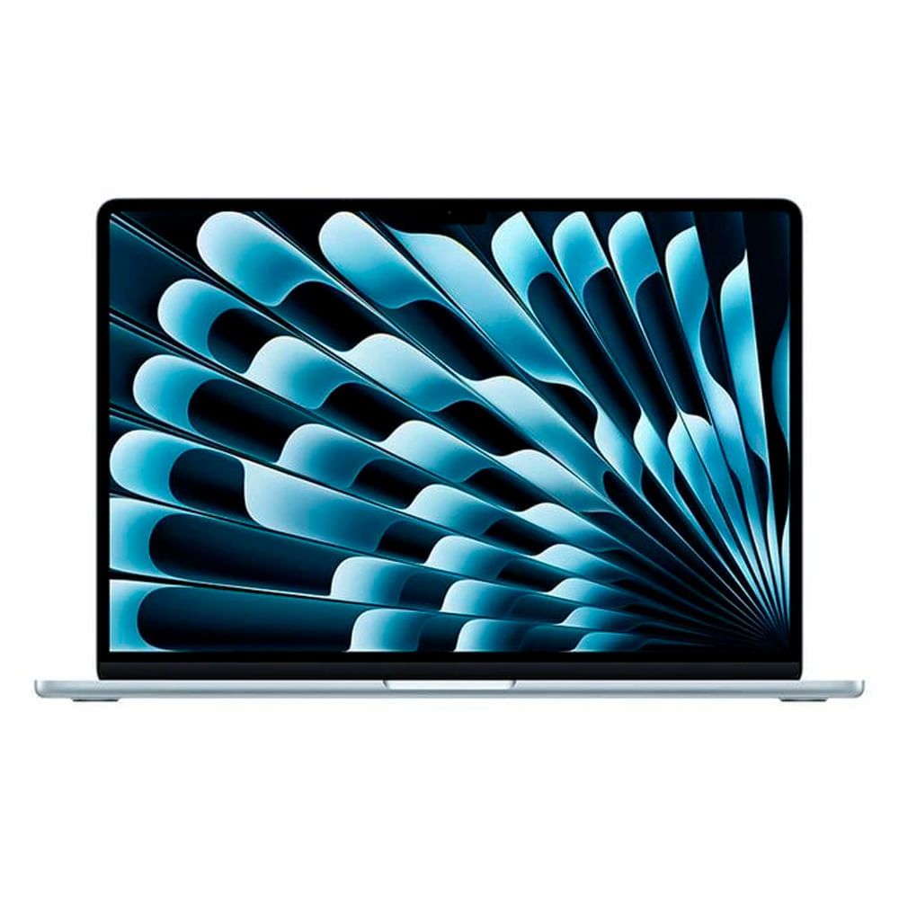MacBook Air 13" M5 512GB SSD, 16GB RAM, macOS, sky blue