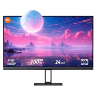 Monitor gamer plano Xiaomi A24i 23.8"" IPS, 1920×1080 Full HD, 100Hz, 6ms, HDMI, negro