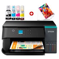 Impresora multifuncional Epson L4360, inyección de tinta, inlámbrica, Wi-Fi, con tanques recargables