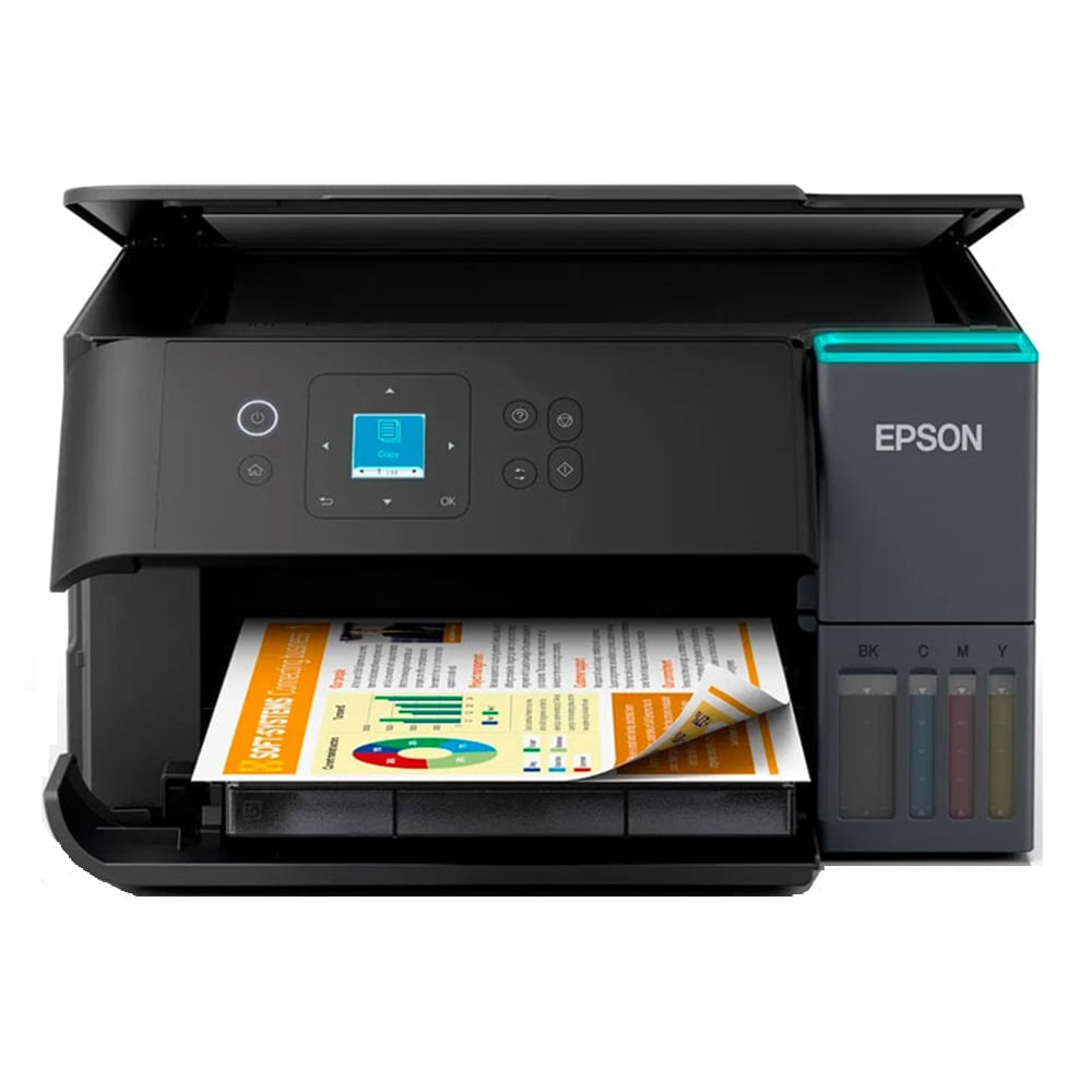 Imagen 2 del producto Impresora multifuncional Epson L4360, inyección de tinta, inlámbrica, Wi-Fi, con tanques recargables