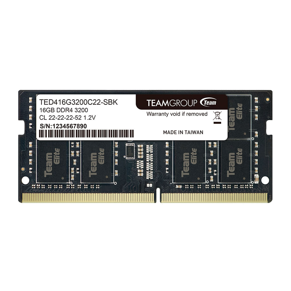 Imagen 2 del producto Memoria RAM TeamGroup Elite SODIMM 16GB DDR4 3200Mhz CL22 1.2v
