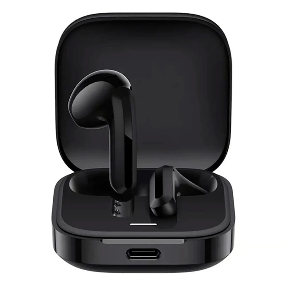 Audífonos bluetooth True Wireless Xiaomi Redmi Buds 6 Active, resistente al agua IPX4, duración máx. 30 horas con estuche de carga, negro