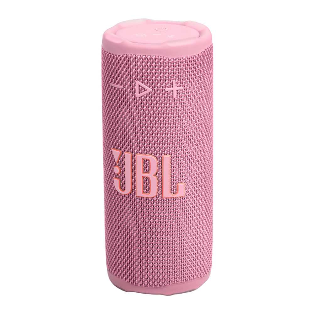 Parlante bluetooth JBL Grip potencia 16W, resistente al agua IP68, hasta 14 horas de reproducción, rosado