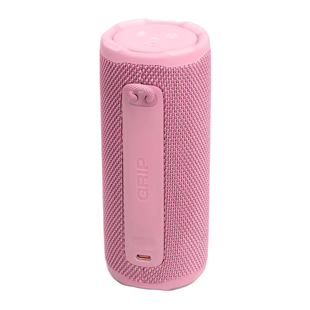 Imagen 2 del producto Parlante bluetooth JBL Grip potencia 16W, resistente al agua IP68, hasta 14 horas de reproducción, rosado
