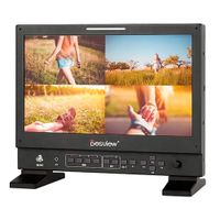 Monitor de director Desview SP14 HDR, resolución 4K UHD, negro