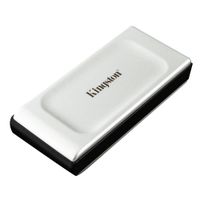 SSD externo Kingston XS2000 4TB, USB 3.2, Gen2, hasta 2000 MB/s, gris + Funda de goma
