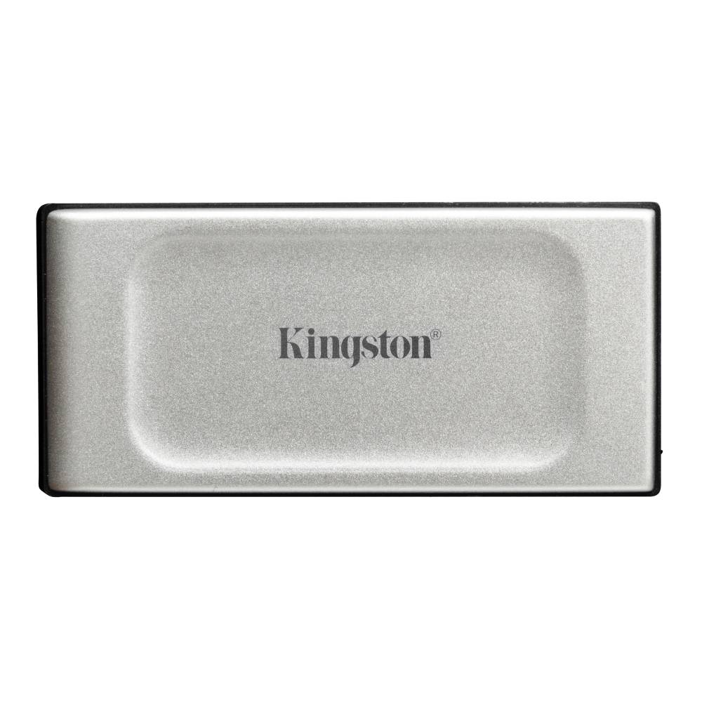 Imagen 2 del producto SSD externo Kingston XS2000 4TB, USB 3.2, Gen2, hasta 2000 MB/s, gris + Funda de goma