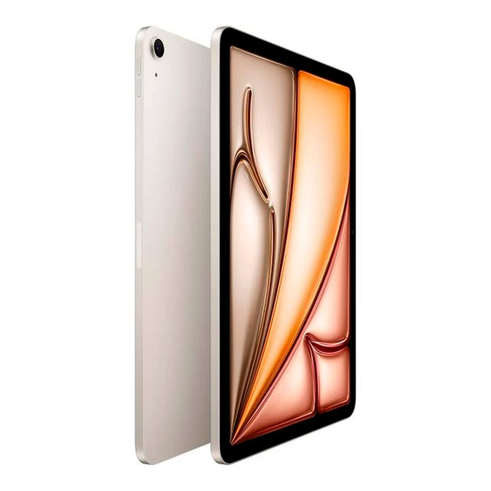 Imagen 2 del producto iPad Air M4 11"" 128GB, 12GB RAM, cámara principal 12MP y frontal 12MP, batería larga duración, starlight