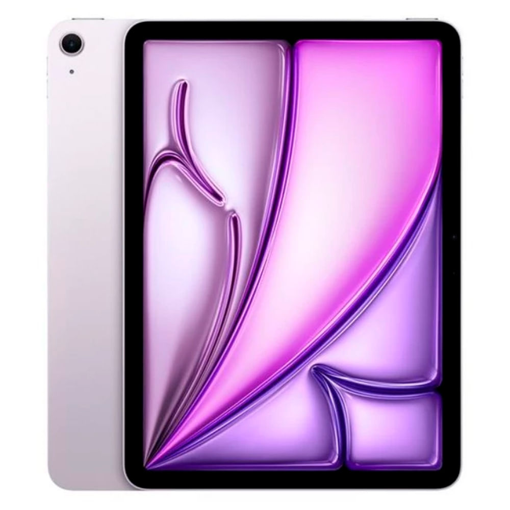 iPad Air M4 11" 128GB, 12GB RAM, cámara principal 12MP y frontal 12MP, batería larga duración, purple
