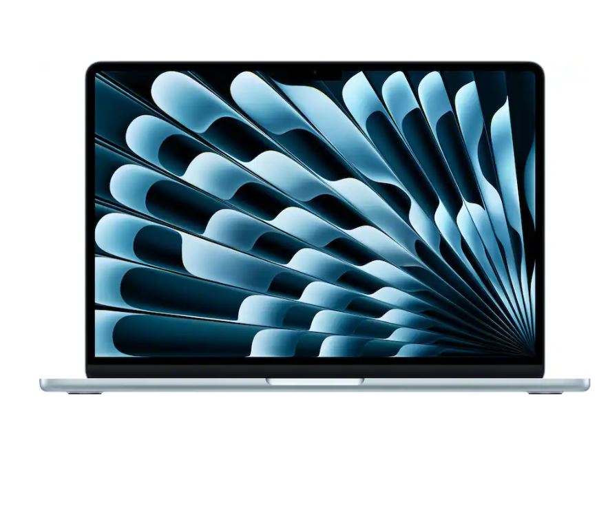 MacBook Air 13" chip M5, 512GB SSD, 16GB RAM, macOS, sky blue