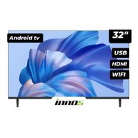 Smart TV Innos 32"" HD LED, Android TV integrado, Wi-Fi, S3201KU, 2025