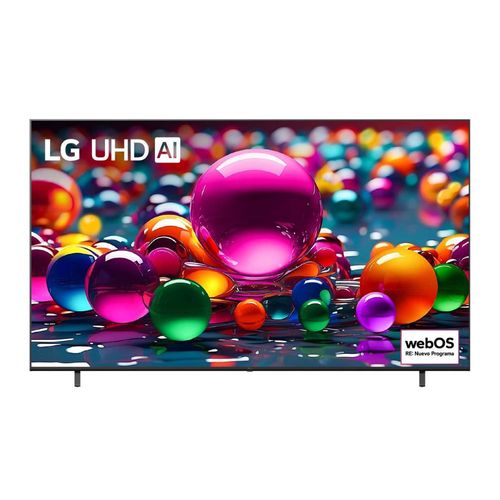 Smart TV LG 75" 4K Ultra HD, LED, sistema webOS 25 integrado, 75UA8050PSAAWF (2025)