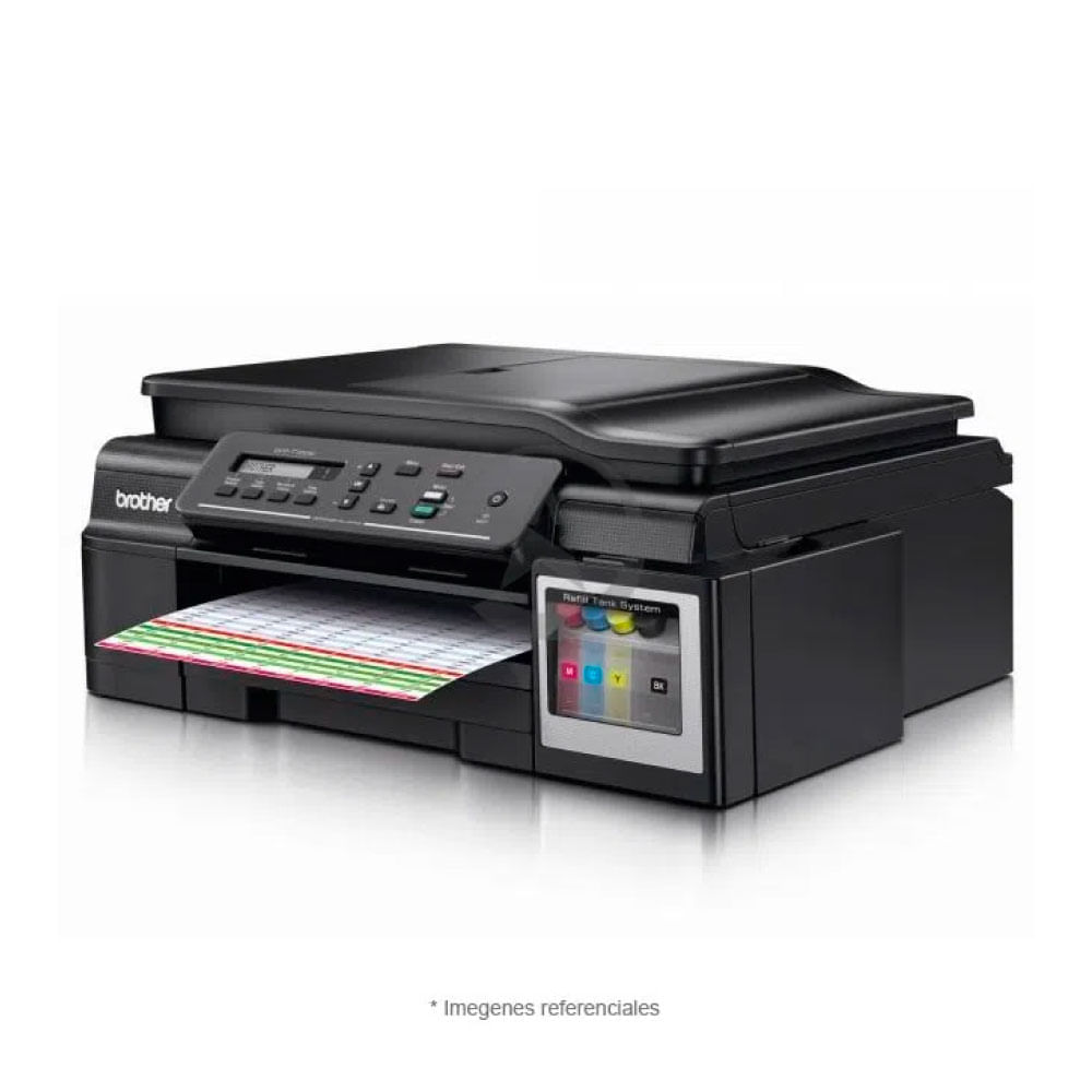 Imagen 2 del producto Impresora multifuncional Brother DCP-T700W, inyección de tinta, inalámbrica, Wi-Fi,  tanques recargables