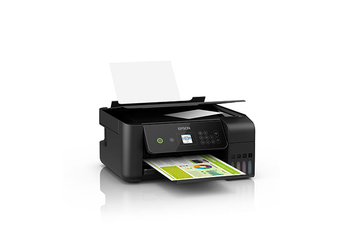Imagen 2 del producto Impresora Multifuncional Epson Eco Tank L3160, inyección de tinta, inalámbrica, Wi-Fi, con tanques recargables