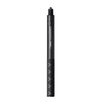 Palo selfie invisible insta360, fibra de carbono,100 cm, negro
