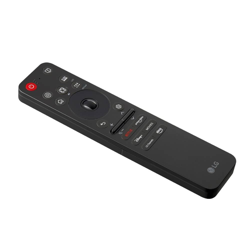 Imagen 2 del producto Control remoto LG AI Magic MR25GA 2025, reconocimiento de voz, infrarrojo, puntero, con botones de acceso directo, negro