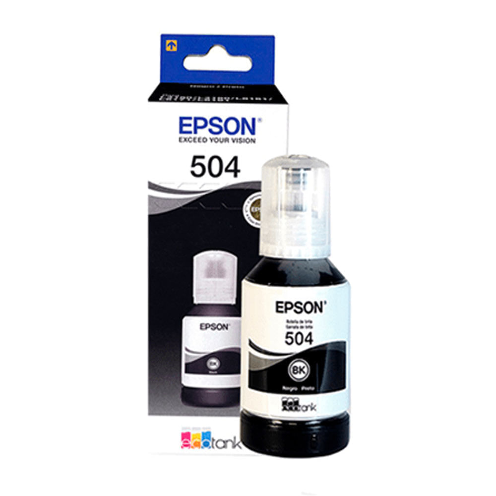 Imagen 2 del producto Tinta Epson T504120 negro rinde hasta 7000 páginas
