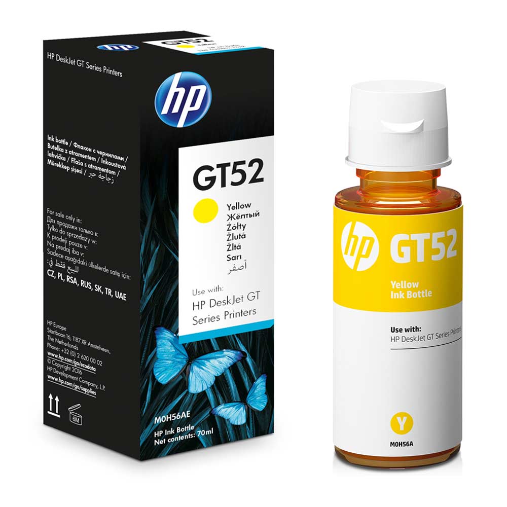 Imagen 2 del producto Tinta HP GT52 amarillo rinde hasta 8000 páginas