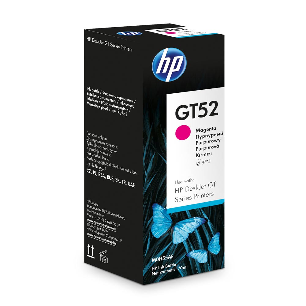Imagen 1 del producto Tinta HP GT52 magenta rinde hasta 8000 páginas