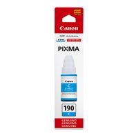 Tinta Canon GI-190 cyan rinde hasta 7000 páginas