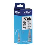 Tinta Brother BT5001C cyan rinde hasta 5000 páginas