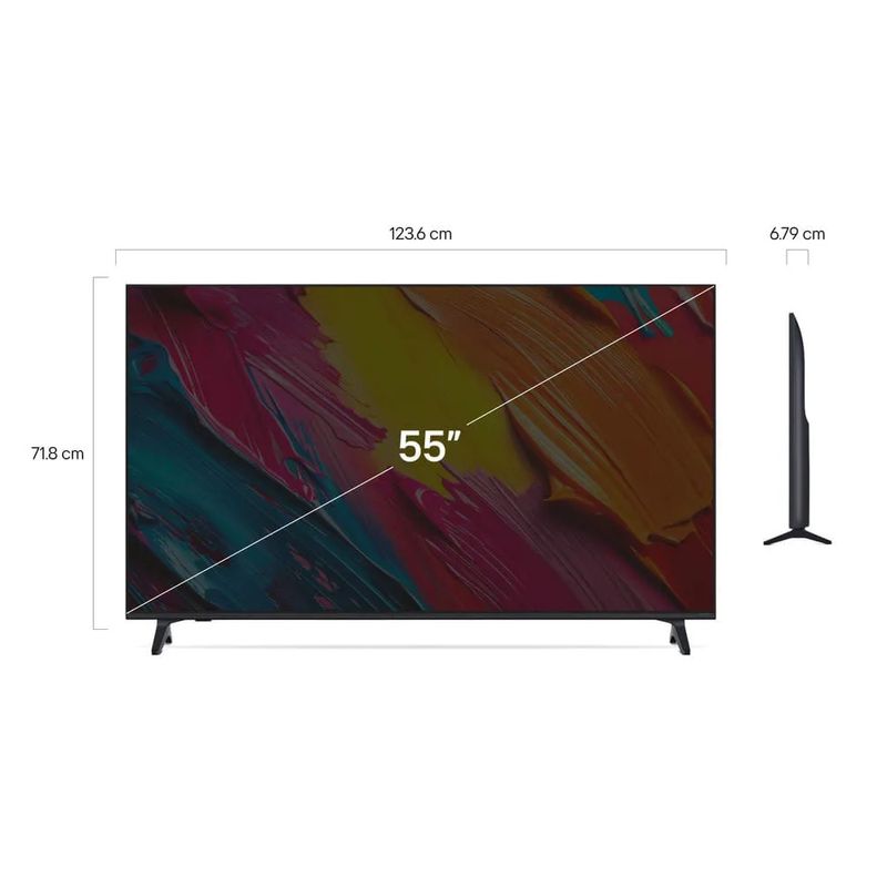 Imagen 2 del producto Smart TV LG 55"" 4K UHD QNED webOS 55QNED70ASA 2025