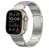 Correa de Titanio para Apple Watch Center Square Matte 42-44-45-49mm