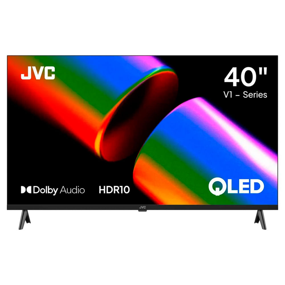 Imagen 1 del producto Smart TV JVC 40"" Full HD QLED, Google TV, LT-40KB758 2026