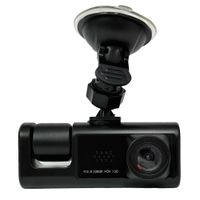 Cámara para autos Ottoware DashCam 120°, sistema de 3 cámaras, Full HD 1080P, visión nocturna, grabación en bucle, sensor de impacto, negro