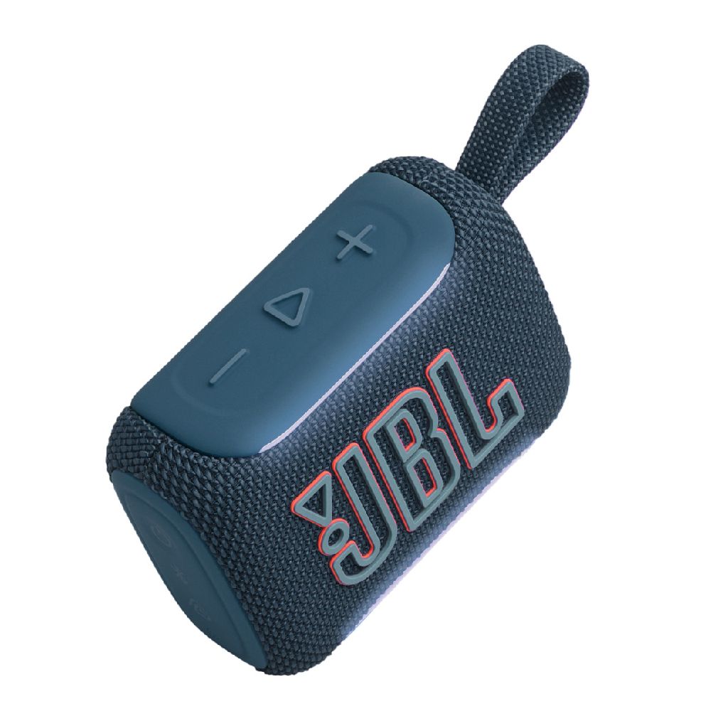 Imagen 2 del producto Parlante Bluetooth JBL Go 5, 4.8W, resistente al agua IP68, hasta 10 horas de reproducción, azúl
