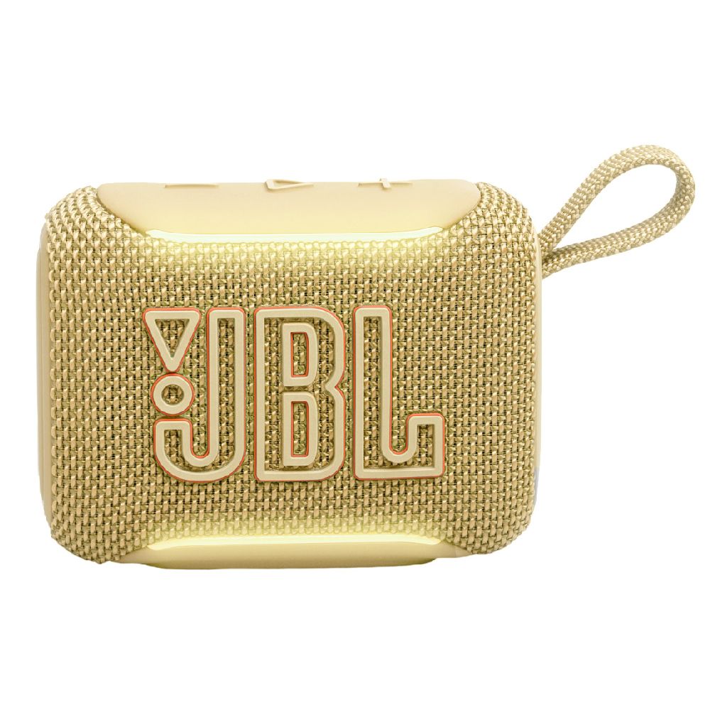 Imagen 1 del producto Parlante Bluetooth JBL Go 5, 4.8W, resistente al agua IP68, hasta 10 horas de reproducción, amarillo