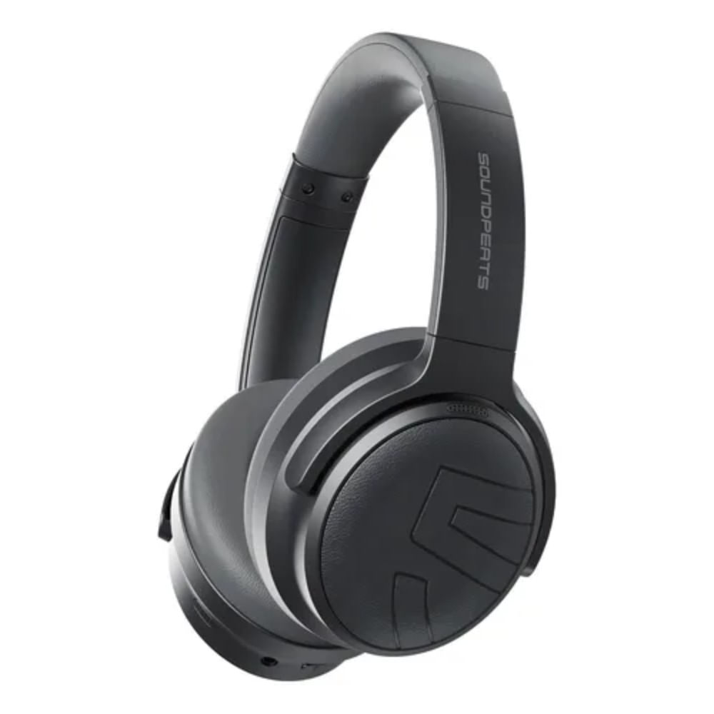 Imagen 2 del producto Audífonos con cancelación de ruido SoundPeats Space Pro, micrófono incorporado, máx. 151 horas, control de música y llamadas, negro