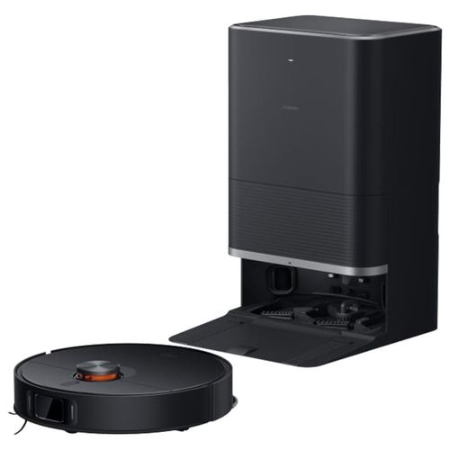 Aspiradora robot Xiaomi X20 Max 8000Pa, base multifunción, navegación láser LDS, mopas dobles, hasta 160 min, negro