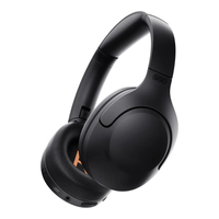Audífonos con cancelación de ruido QCY H3 Lite, micrófono incorporado, máx. 60 horas, control de música y llamadas, negro
