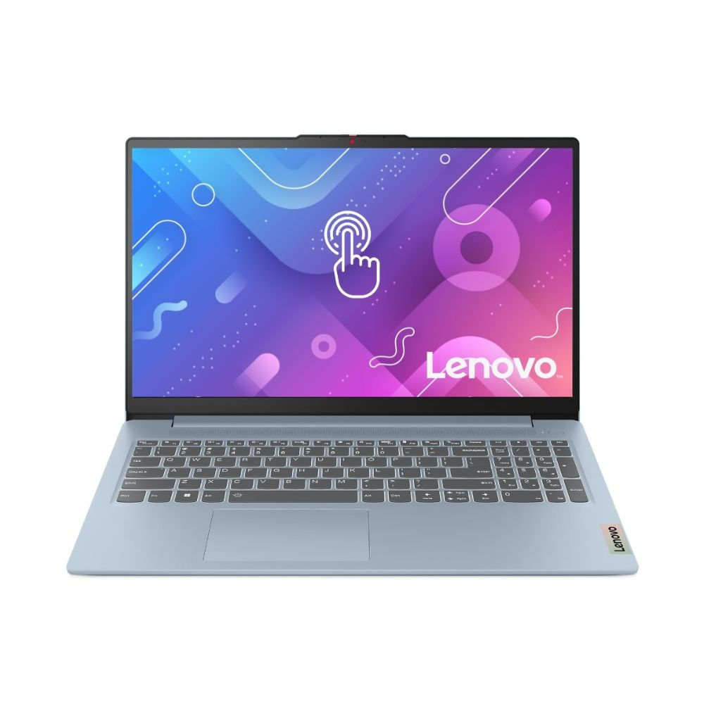 Laptop Lenovo IdeaPad Slim 3 15.6", Intel Core i5, 512GB SSD 16GB RAM, FreeDOS - sin sistema operativo, celeste